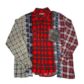 REBUILD BY NEEDLES 7 CUTS FLANNEL