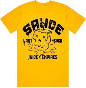 SAUCE : Gold Sneaker Tees Shirt (black ink)