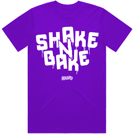 SHAKE N BAKE : Sneaker Shirt to Match : Purple