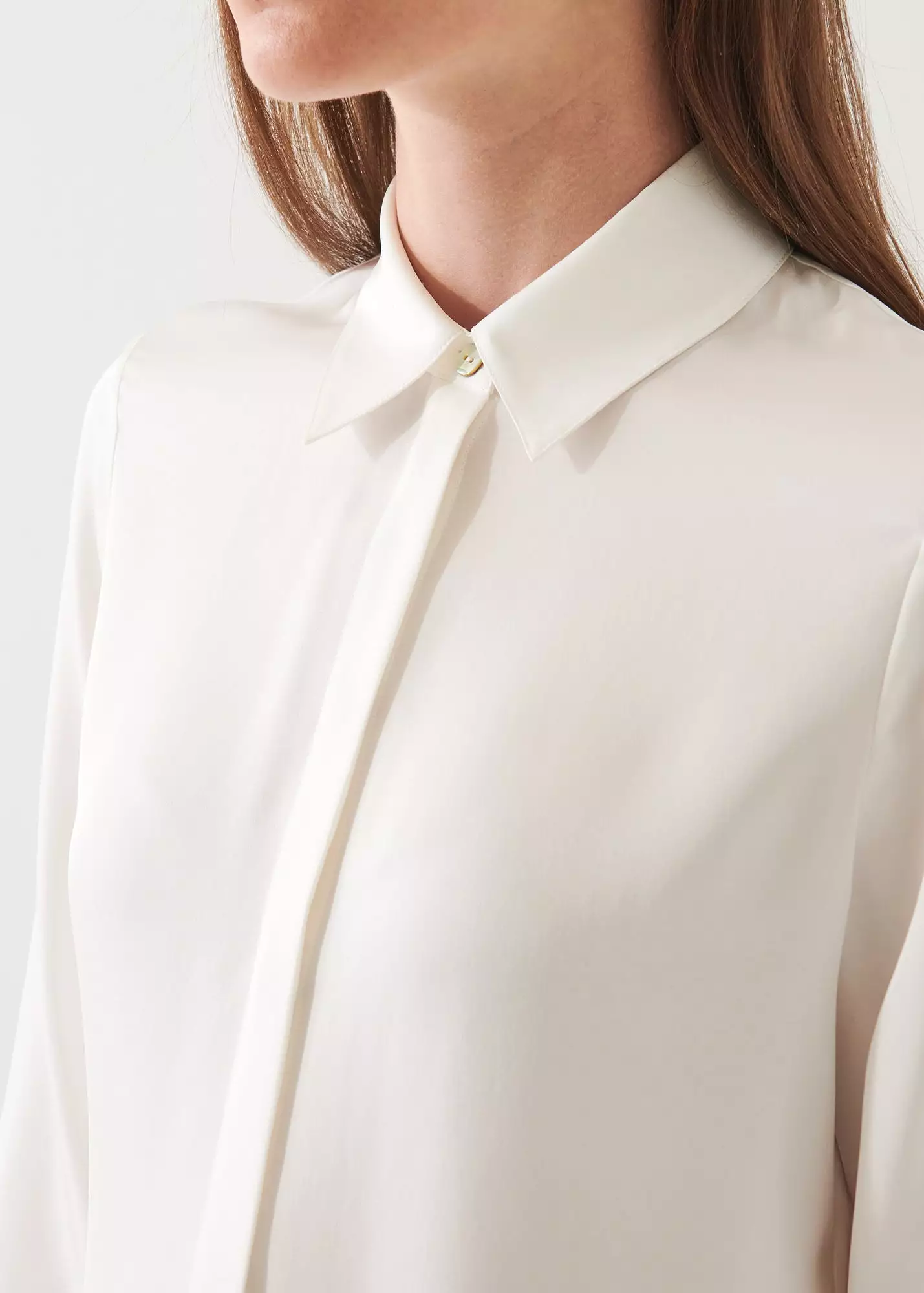 SLIM SILK SHIRT