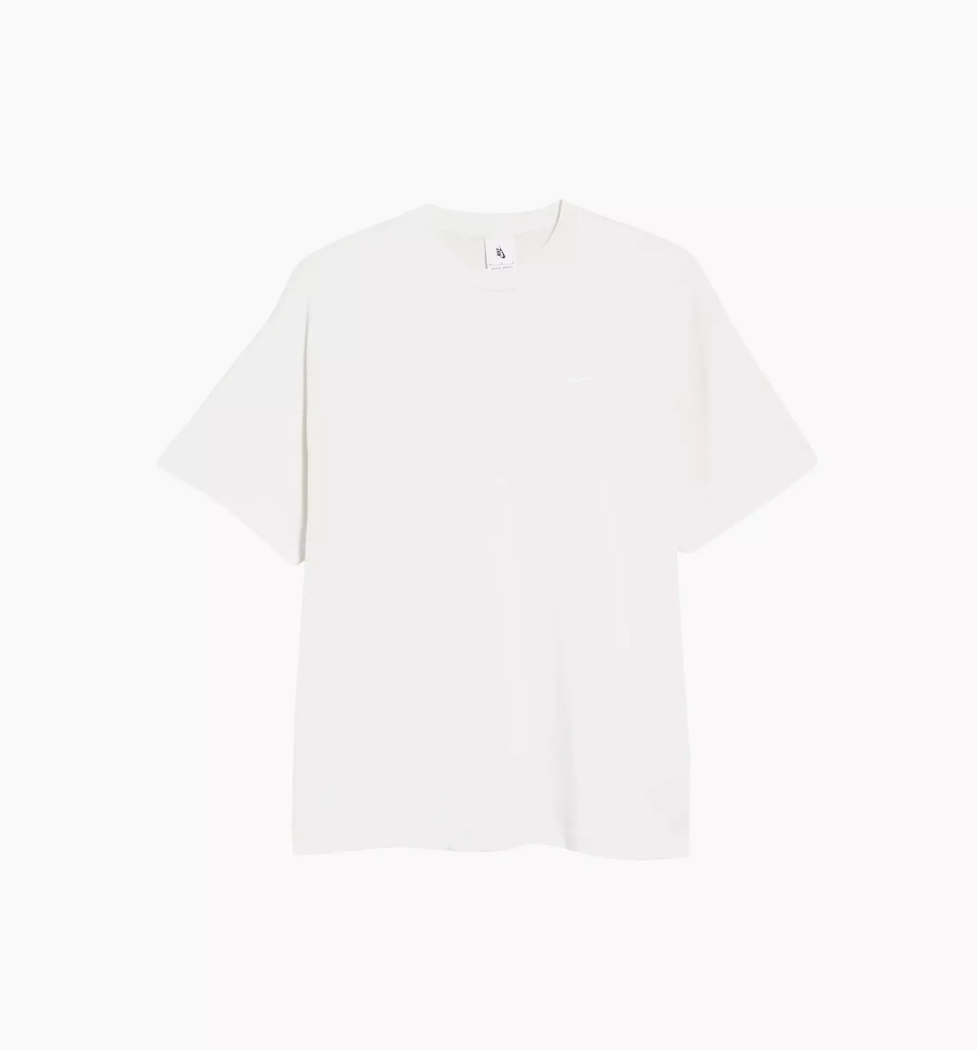 Solo Swoosh Tee Mens Short Sleeve Shirt - White