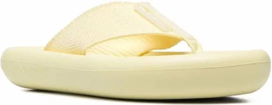 Stella McCartney Air platform flip flops Yellow