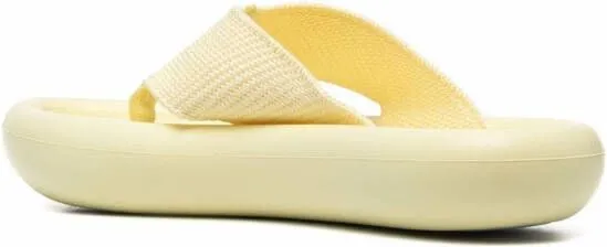 Stella McCartney Air platform flip flops Yellow