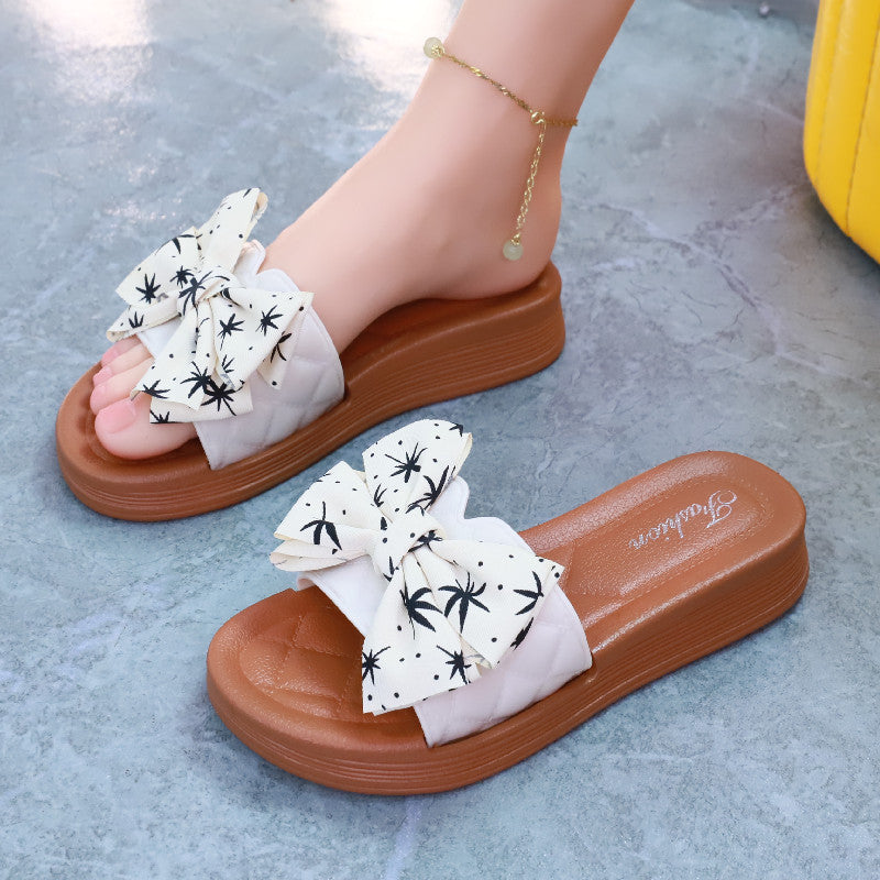 Summer Time Cute Bow Sandals SP19147