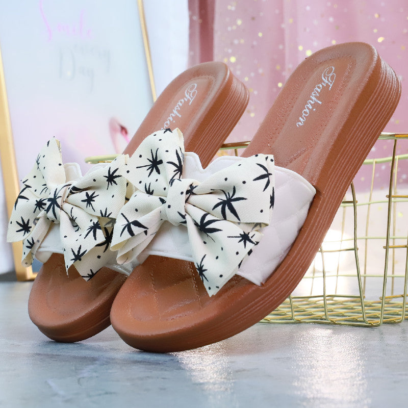 Summer Time Cute Bow Sandals SP19147