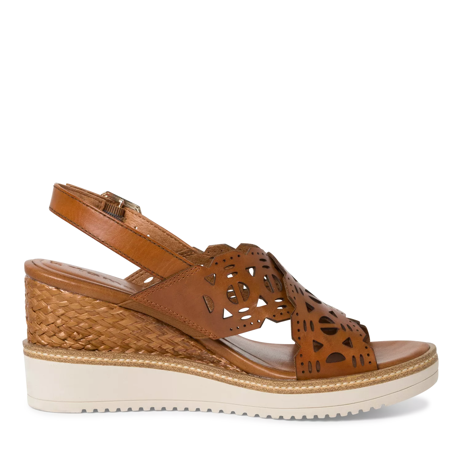 Tamaris Wedge Sandal Cognac