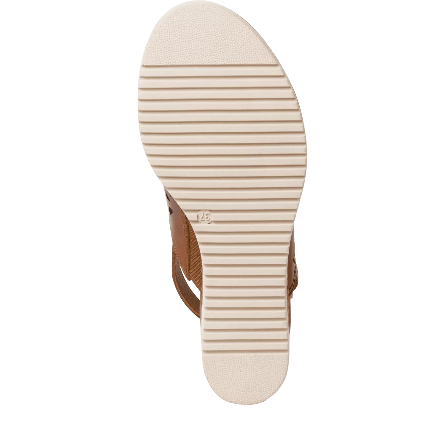 Tamaris Wedge Sandal Cognac