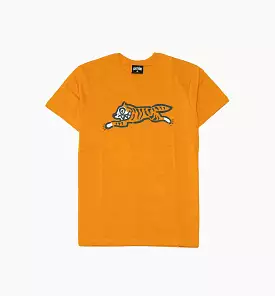 Tiger Short Sleeve Tee Mens T-Shirt - Gold