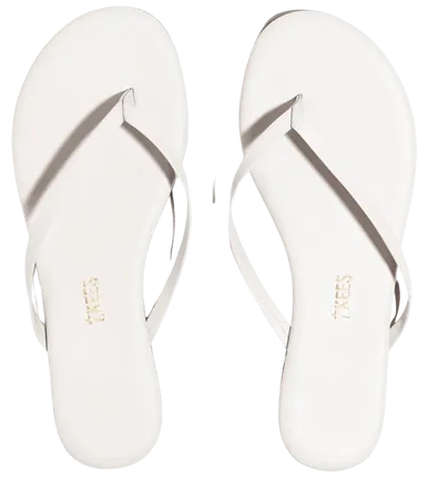 Tkees Solids Flip Flop, White