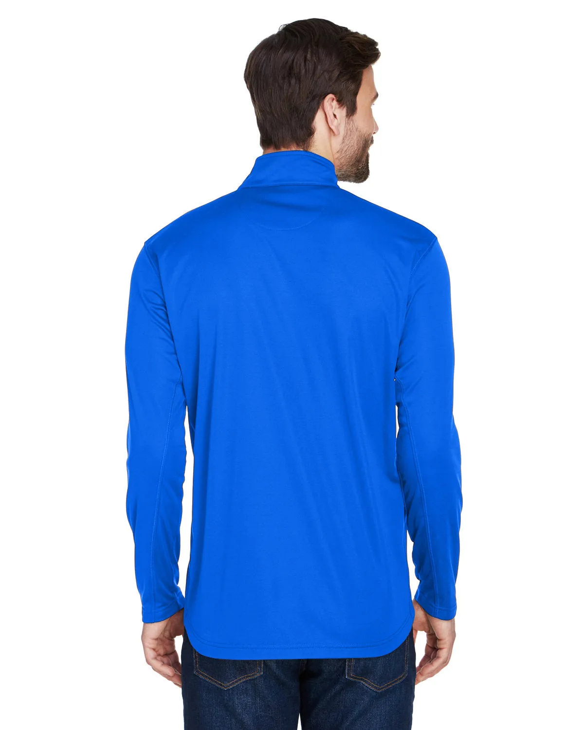 UltraClub Cool & Dry Sport Quarter-Zip Pullover