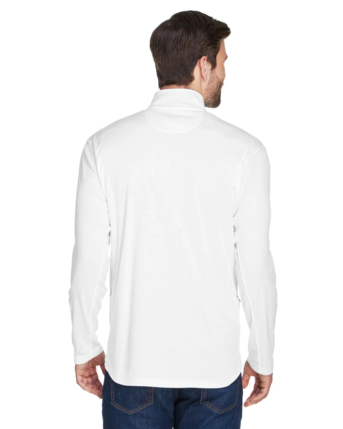 UltraClub Cool & Dry Sport Quarter-Zip Pullover