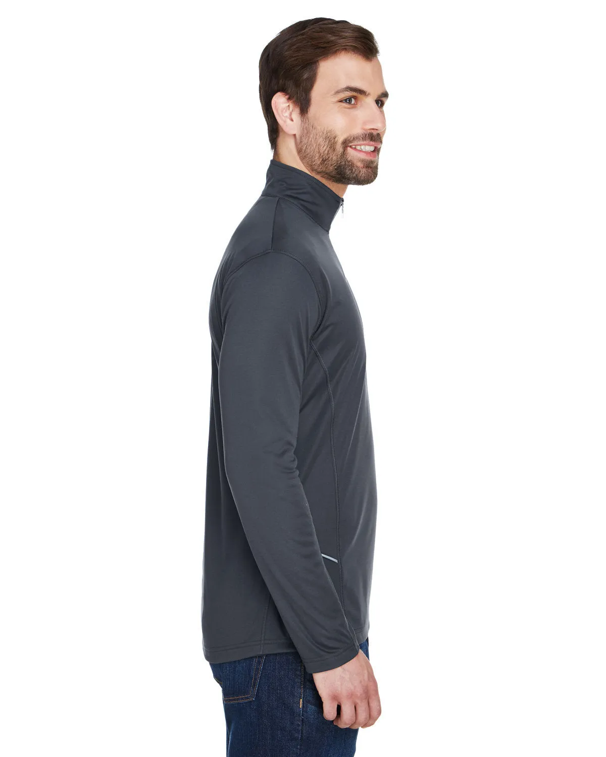 UltraClub Cool & Dry Sport Quarter-Zip Pullover