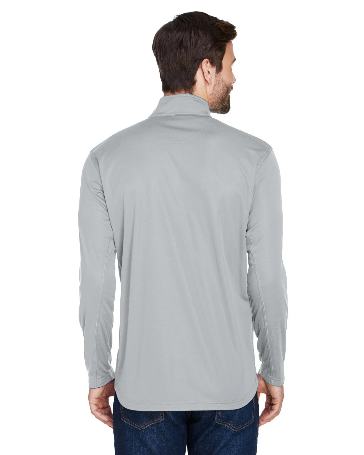 UltraClub Cool & Dry Sport Quarter-Zip Pullover