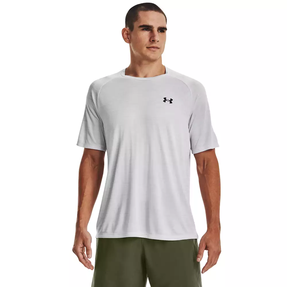 'Under Armour' Men's Tech2.0 Tiger T-Shirt - Halo Grey