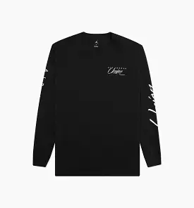 Union Tee Mens Long Sleeve Shirt - Black