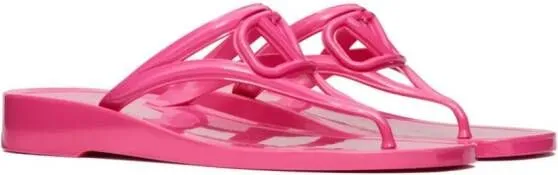 Valentino Garavani VLogo Signature flip flops Pink