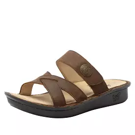 Victoriah Oiled Brown Sandal