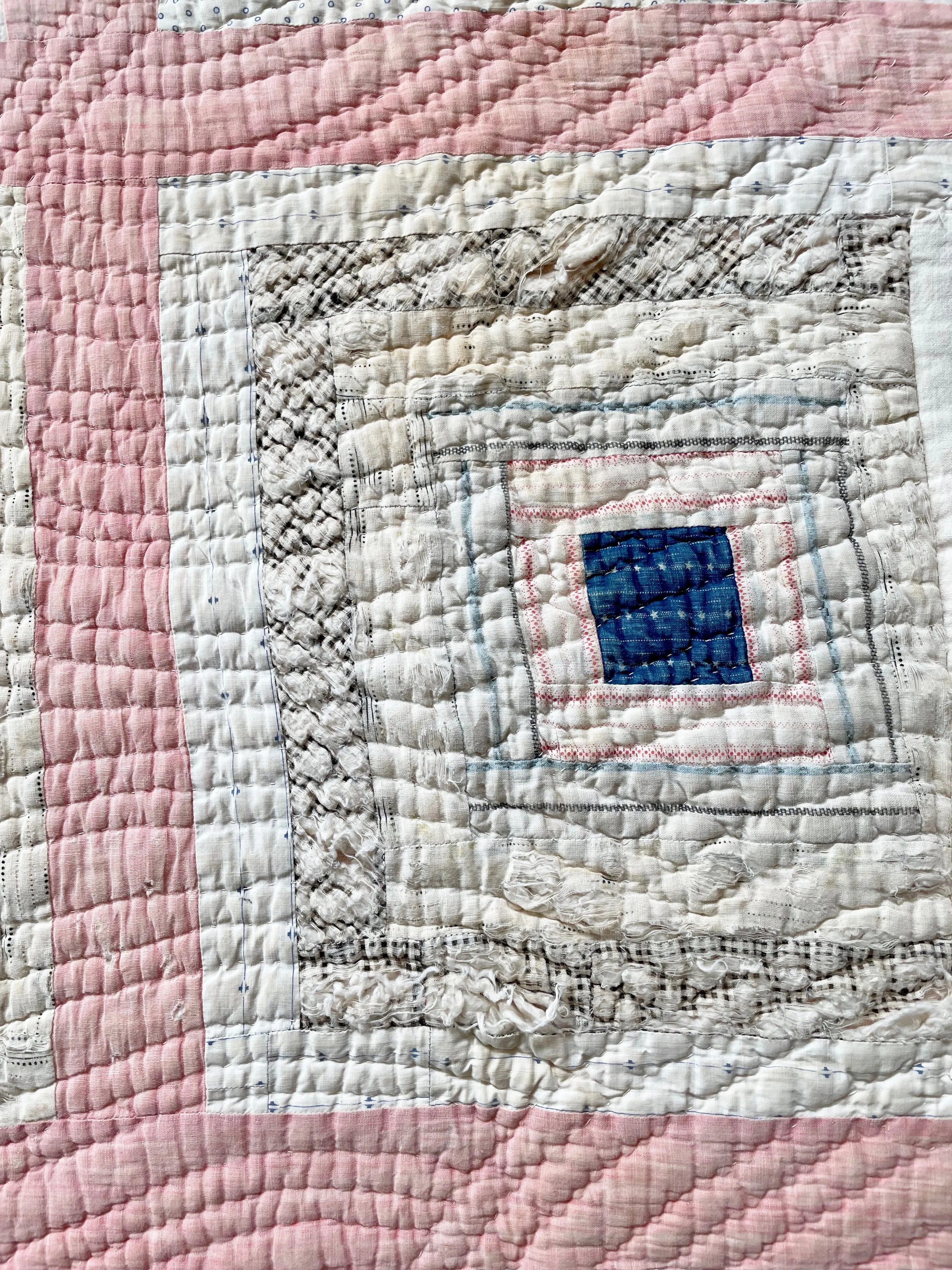 Vintage White House Steps Variation Quilt