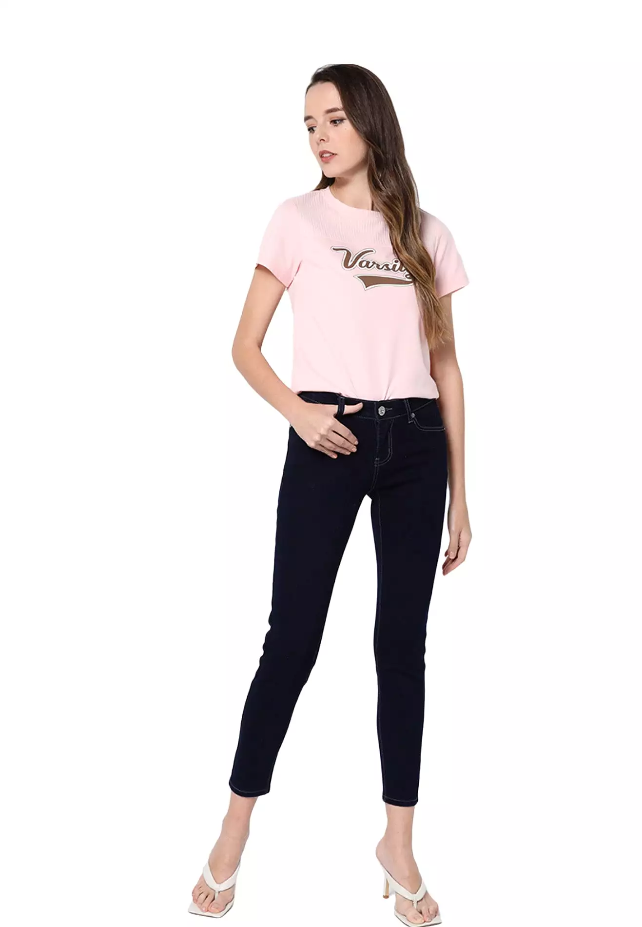 VOIR JEANS ''Varsity'' Casual Tee Shirt