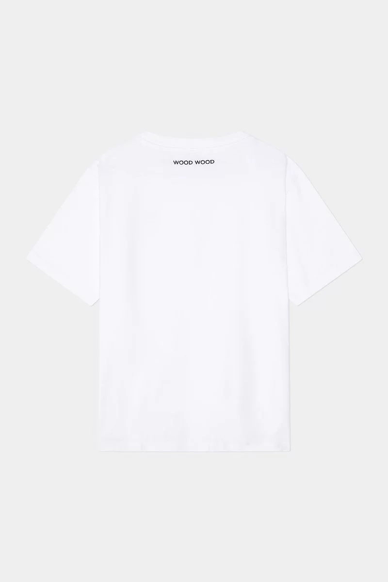 Wood Wood Haider Heaven T-shirt White