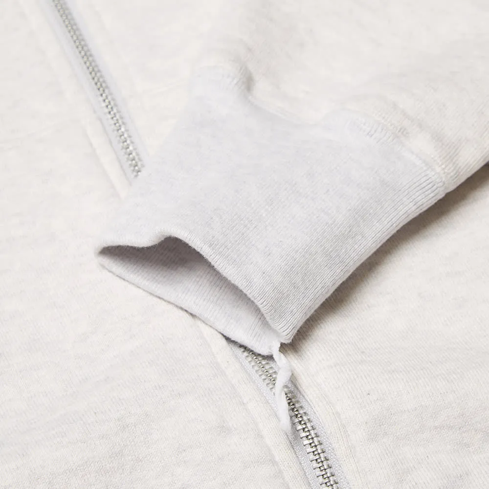 WTAPS Hellweek Zip Up HoodyAsh Grey