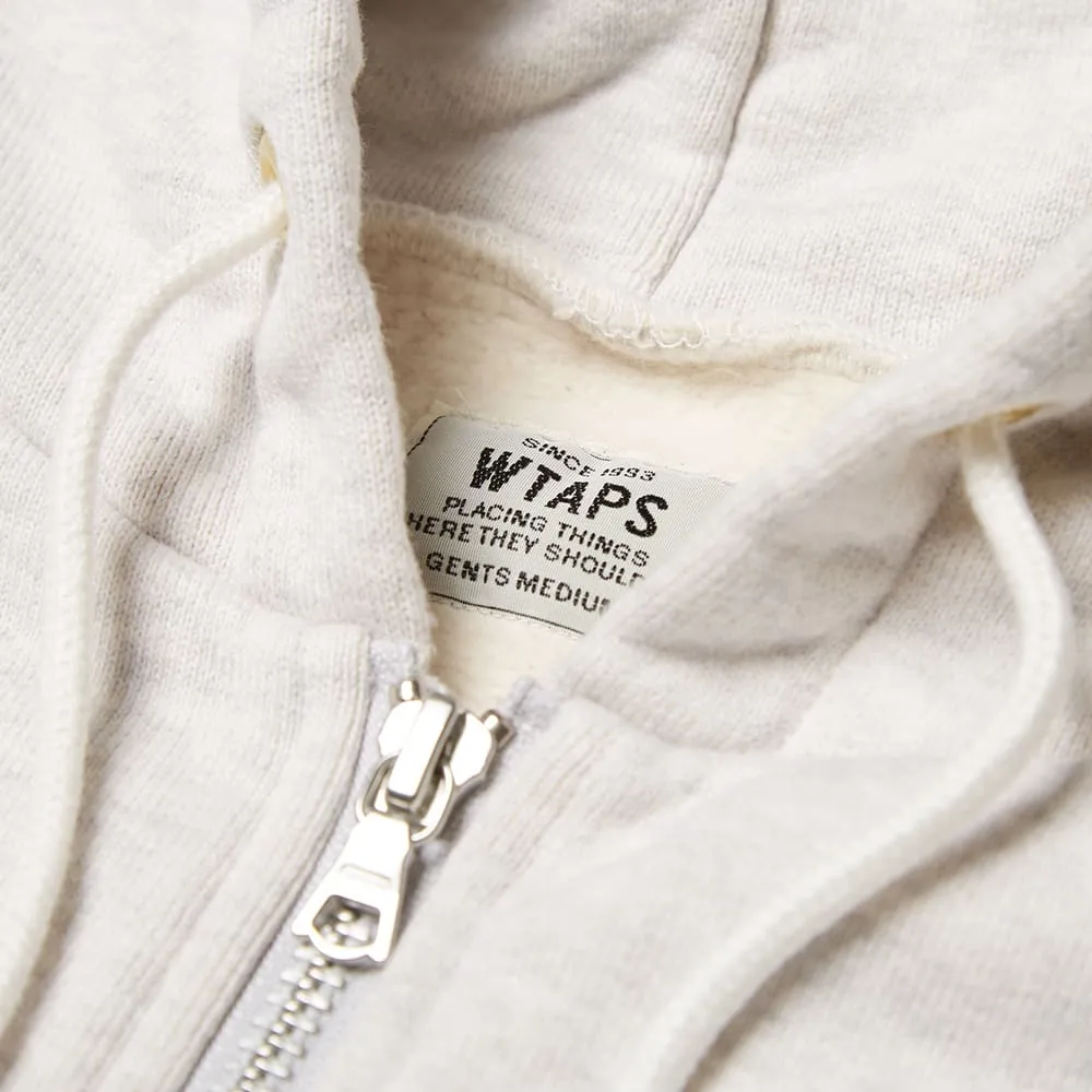 WTAPS Hellweek Zip Up HoodyAsh Grey