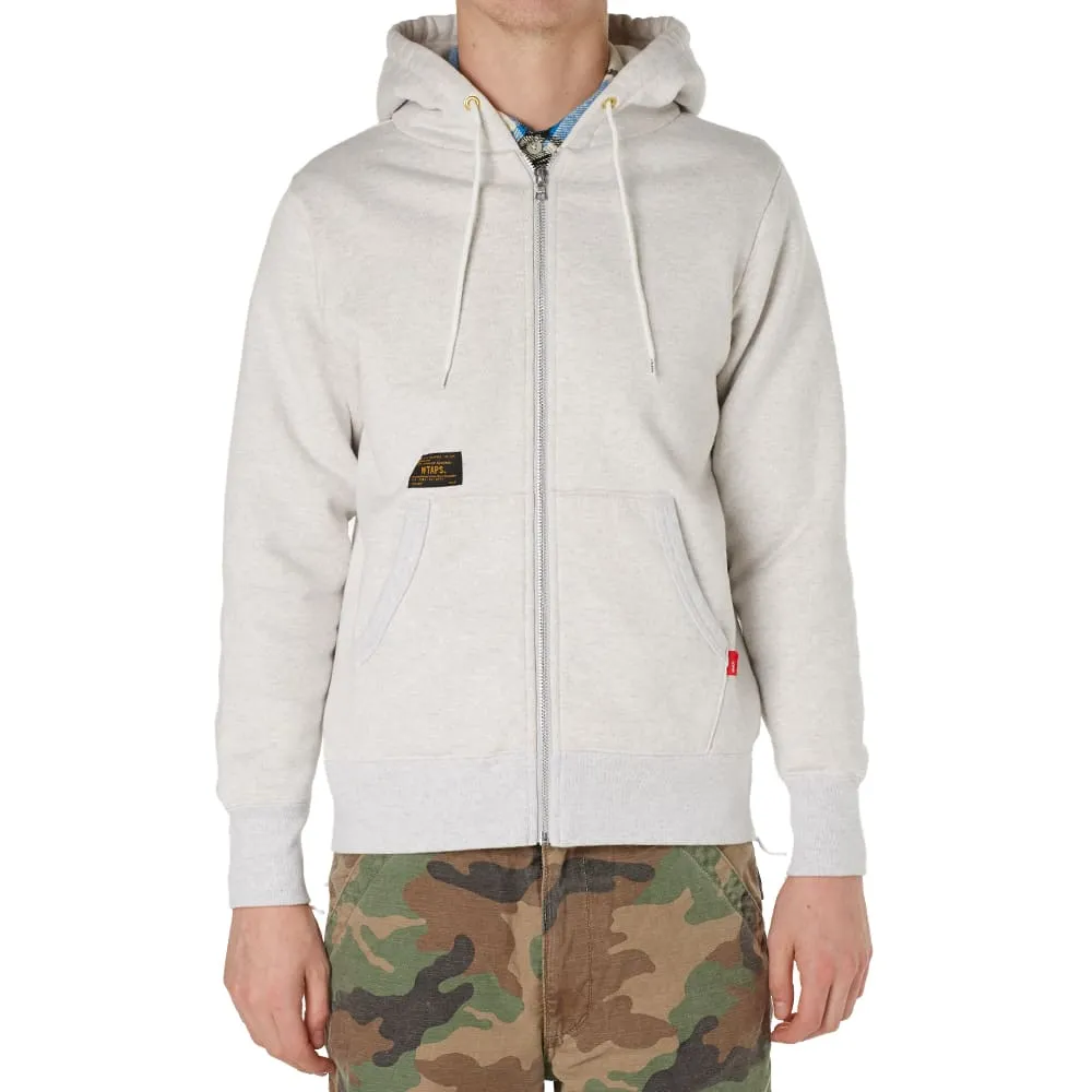 WTAPS Hellweek Zip Up HoodyAsh Grey