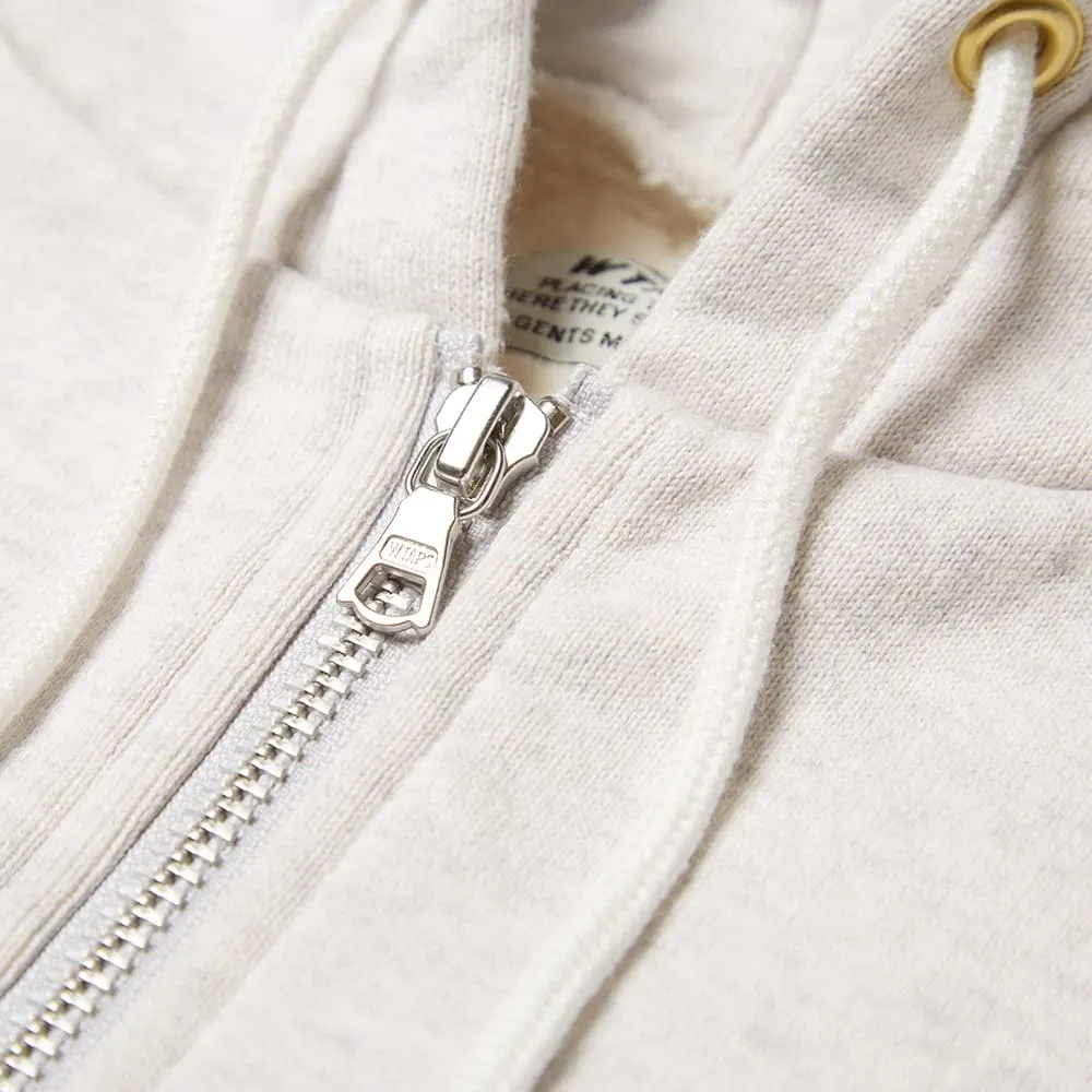 WTAPS Hellweek Zip Up HoodyAsh Grey