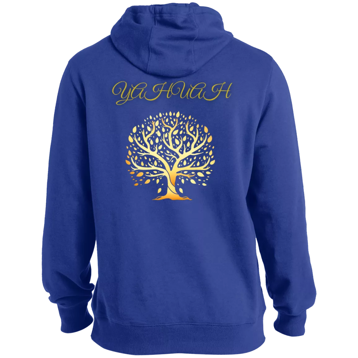 Yahuah-Tree of Life 01 Men's Designer Tall Pullover Hoodie (6 colors)