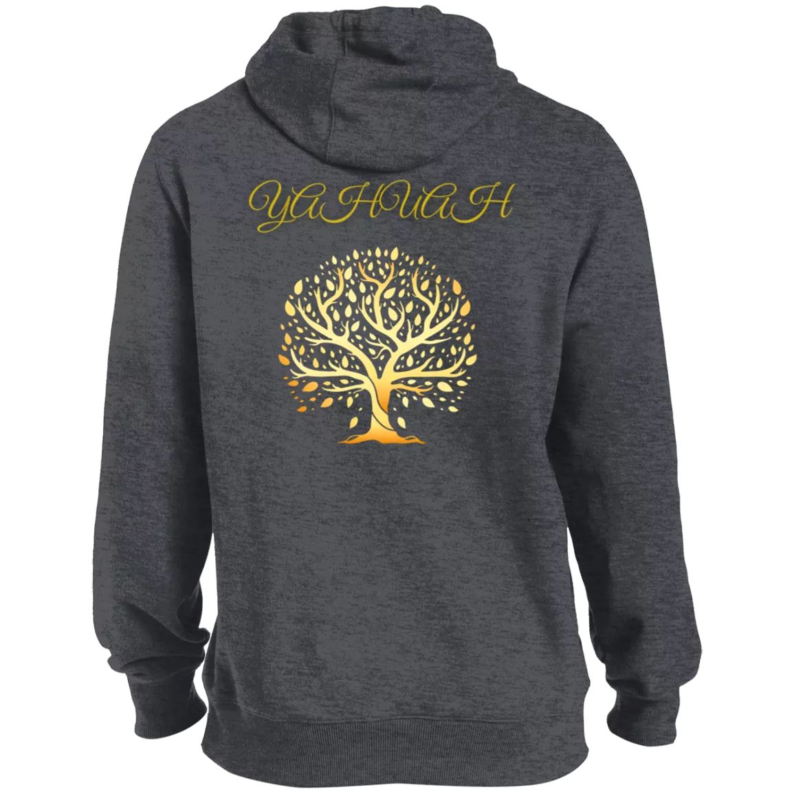 Yahuah-Tree of Life 01 Men's Designer Tall Pullover Hoodie (6 colors)