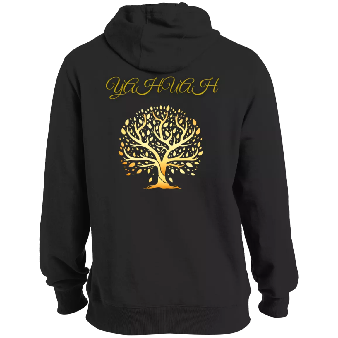 Yahuah-Tree of Life 01 Men's Designer Tall Pullover Hoodie (6 colors)