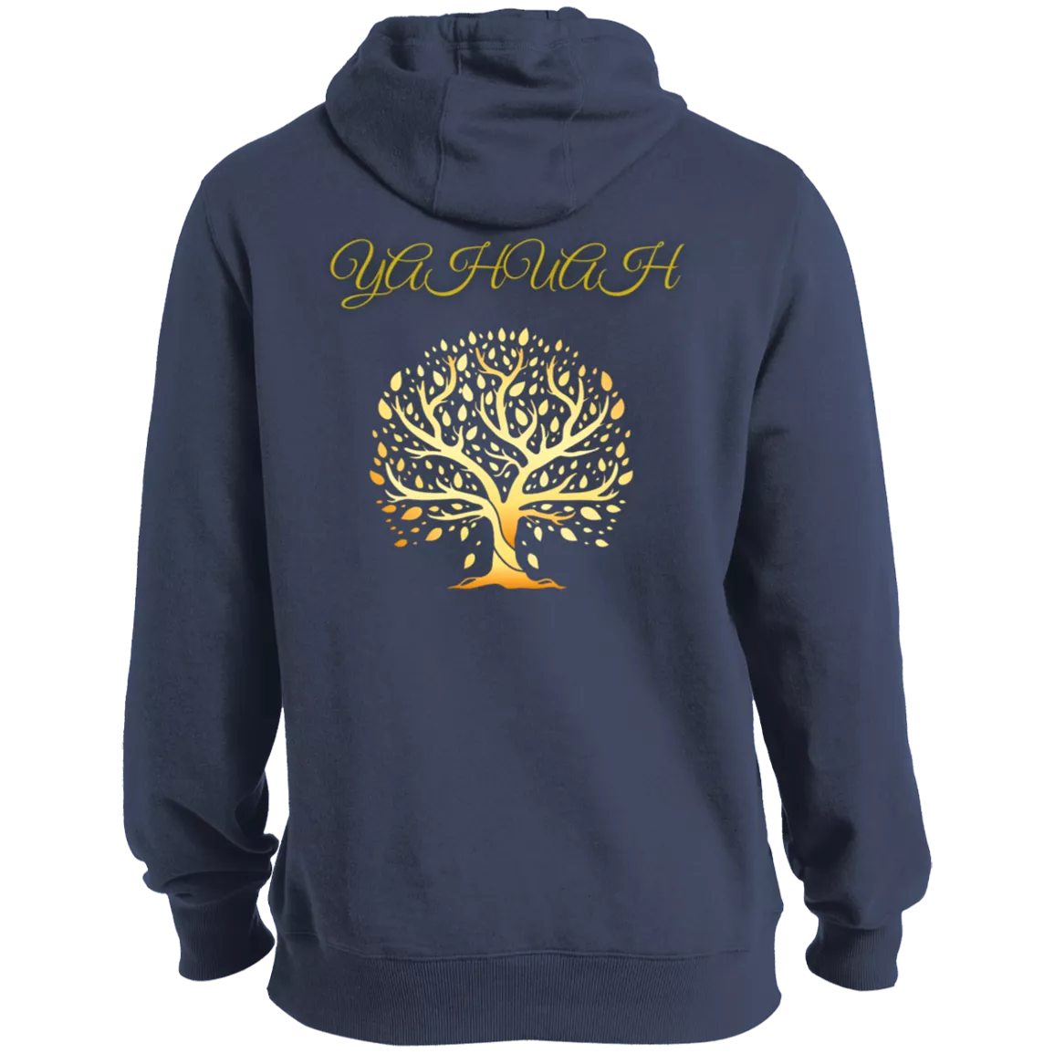 Yahuah-Tree of Life 01 Men's Designer Tall Pullover Hoodie (6 colors)