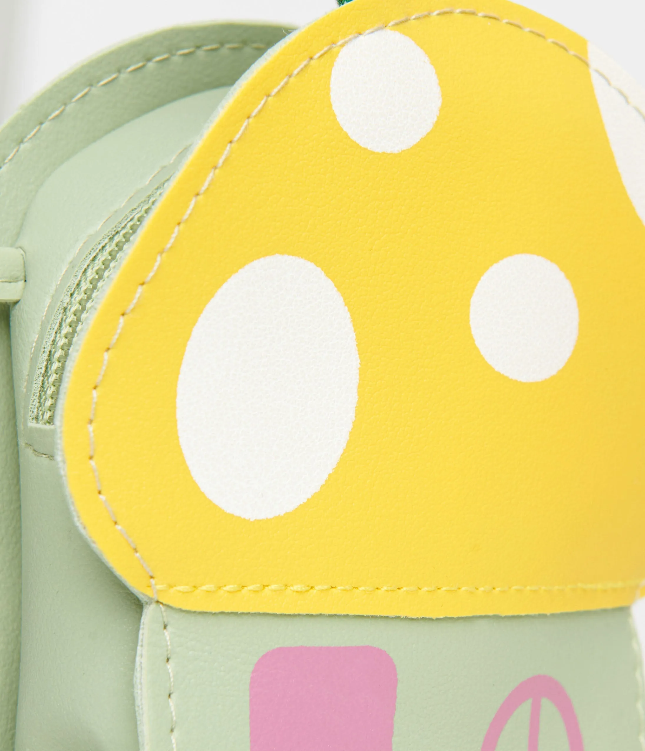 Yellow & Green Mushroom Mini Shoulder Bag