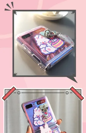 Z flip Samsung phone cute rabbit style